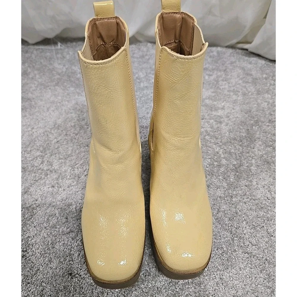 Circus NY by Sam Edelman Stace Vanilla Bean Platform Boots Women's Size 6M
